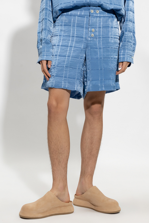 Calecon satin shorts Styled Jacquemus IetpShops Netherlands